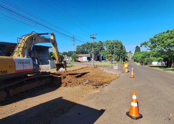 Começam obras de alargamento da Rua Dr. João Caruso em Erechim