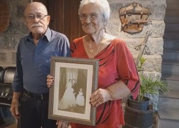 Casal chega a 70 anos de união e comemora bodas de vinho no RS: ‘paciência, compreensão, amor e muita honestidade’