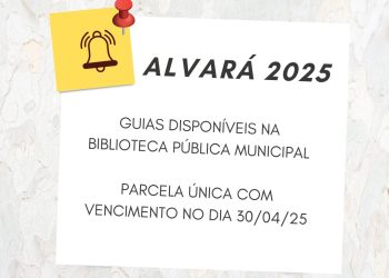 Município de São João da Urtiga: Alvará 2025 – prazo de vencimento e retirada de guias