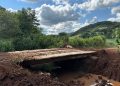 Prefeitura de São João da Urtiga realiza construção de uma nova ponte na Linha Santo Antônio