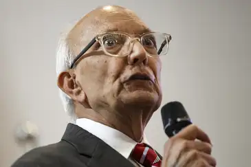 Marcelo Camargo/Agência Brasil Brasília (DF), 19/03/2025 - O especialista em ciências do solo e prêmio Nobel da Paz, Rattan Lal, durante o encontro promovido pela Embrapa:
