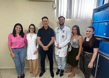 Saúde de Piratuba recebe novos médicos e nutricionista para reforçar atendimentos