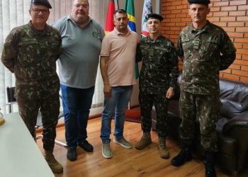 Prefeito Sidinei Lopes de Lima assume presidência da Junta Militar de Machadinho