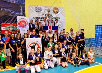 Equipe de Karatê de Piratuba ganha destaque em Campeonato Catarinense Interestilos