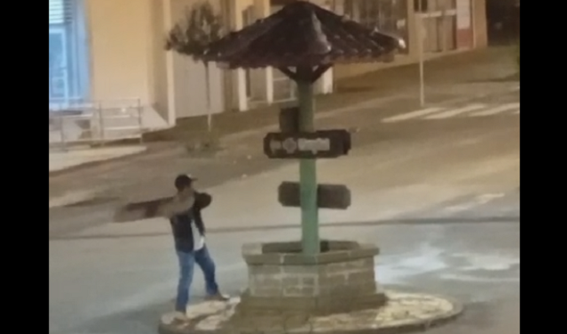 Moradores centrais vivem noite de horror com homem alterado uivando pela cidade
