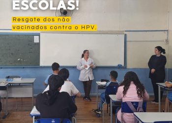 Sananduva realiza campanha nas escolas para vacinar adolescentes contra o HPV