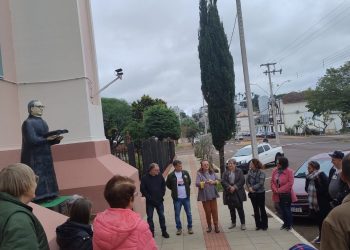 Empreendedores de Marcelino Ramos realizam visita técnica a Getúlio Vargas em roteiro de Fé, Cultura e Tradição