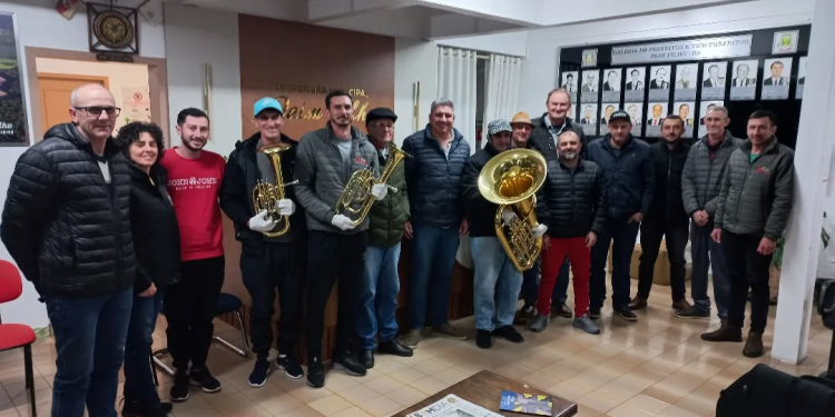 Prefeitura reativa Banda Municipal com investimento em novos instrumentos em Paim Filho