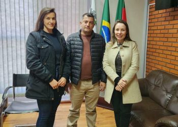 Nova Inspetora de Polícia é Recebida pelo Prefeito Sidinei Lopes de Lima em Machadinho