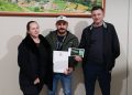 Carlos Gomes recebe representante da Secretaria de Turismo do RS para tratar da revitalização da Praça Gabriel Slusarek
