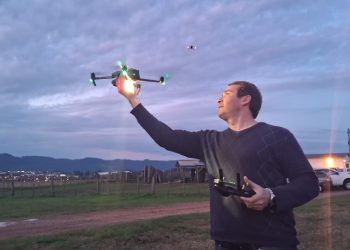 Drones auxiliam nas ações da Defesa Vegetal do RS