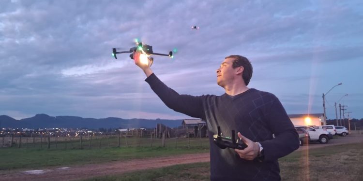 Drones auxiliam nas ações da Defesa Vegetal do RS