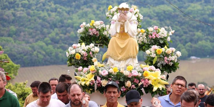 Marcelino Ramos reúne milhares de fiéis na 90ª Romaria de Nossa Senhora da Salette