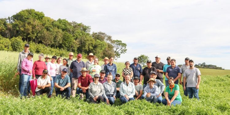 Tarde de Campo reúne produtores em Machadinho para discutir agricultura sustentável e integração com apicultura