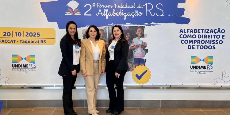 Machadinho participa do 2º Fórum Estadual de Alfabetização do RS