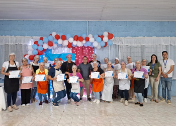 São João da Urtiga encerra curso de confeitaria promovido em parceria com o SENAI