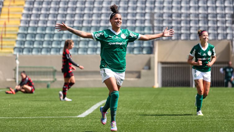 Fabio Menotti/Palmeiras/Direitos Reservados Amanda Gutierrez - Palmeiras - atacante - 2025