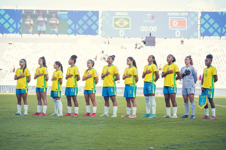 Reprodução Instagram/seleção de base seleção feminina sub-17 termina em inédito quarto lugar no Mundial da categoria em 2025