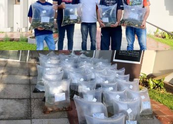 Prefeitura de Carlos Gomes distribui 8 mil alevinos a produtores rurais
