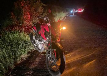 Acidente entre Hilux e motocicleta deixa uma vítima fatal na ERS-208