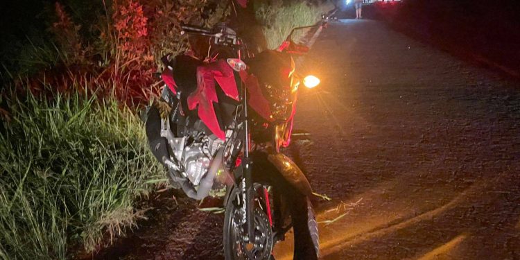 Acidente entre Hilux e motocicleta deixa uma vítima fatal na ERS-208