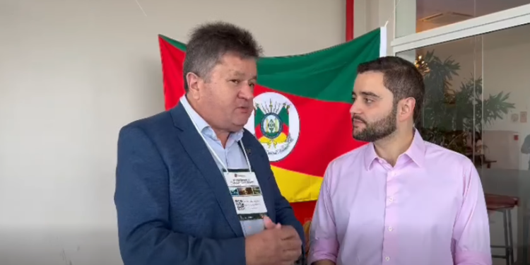 Prefeito de Marcelino Ramos se reúne com vice-governador do RS