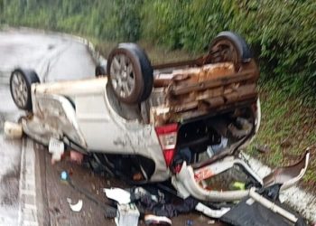 Jovem de 18 anos morre após capotamento na BR-153 entre Irani e Concórdia