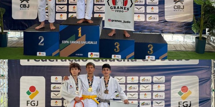 Atleta de Carlos Gomes conquista ouro e leva nome do município ao pódio