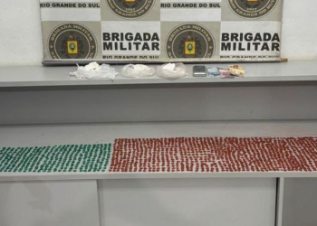 Homem é preso com 1270 comprimidos de ecstasy em Getúlio Vargas
