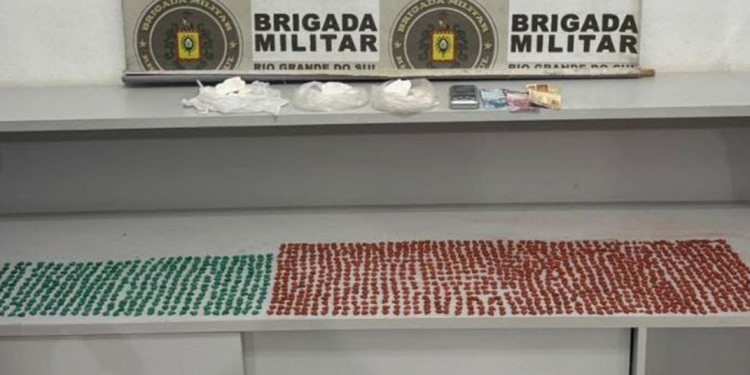Homem é preso com 1270 comprimidos de ecstasy em Getúlio Vargas