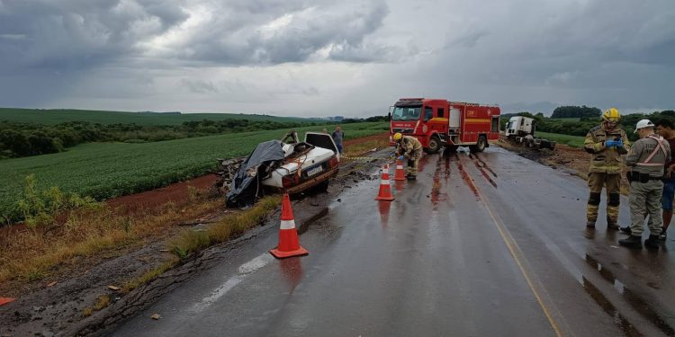 Jovem morre em colisão na ERS-406, em Nonoai