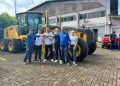 Áurea recebe motoniveladora adquirida com recursos de emenda parlamentar