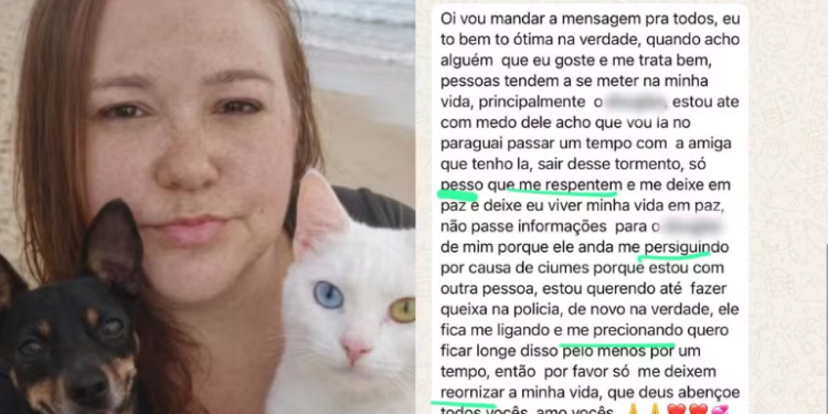 Polícia investiga se corpo encontrado esquartejado em córrego é de gaúcha desaparecida em Florianópolis