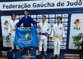Judoca de Carlos Gomes, Lucas Stolarski conquista vice-campeonato na Supercopa Gaúcha em Campo Bom, no Vale do Paranhana