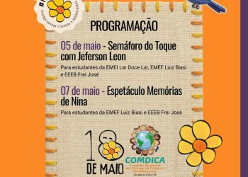 Maio Laranja: São João da Urtiga promove programação especial de combate à violência contra crianças e adolescentes