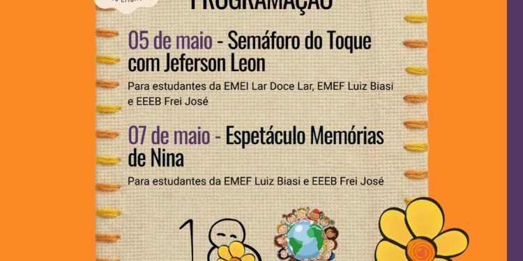 Maio Laranja: São João da Urtiga promove programação especial de combate à violência contra crianças e adolescentes