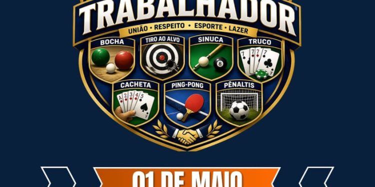 Maximiliano de Almeida promove 2ª Copa do Trabalhador com competições esportivas e integração comunitária no feriado de 1º de maio