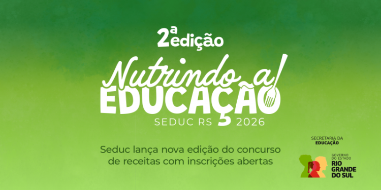 Estado abre inscrições para a 2ª edição do concurso Nutrindo a Educação