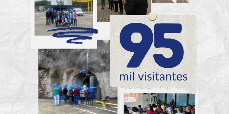 Programa de Visitas da Usina Machadinho alcança marca de 95 mil visitantes