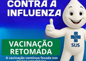Vacinação contra a gripe é retomada em São João da Urtiga; campanha segue para grupos prioritários