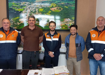 Defesa Civil realiza visita técnica em Paim Filho para orientar ações de prevenção climática