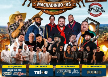 Confira a programação do aniversário “Machadinho 67 Anos”!