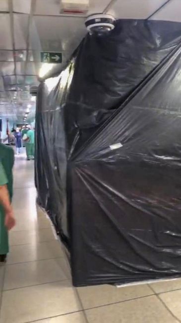 Brasília (DF), 30/06/2026 – Trabalhadores denunciam riscos em obras de hospital municipal de SP.
Foto: SINDSEP/Divulgação