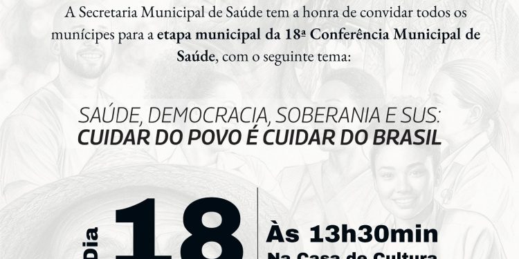 São João da Urtiga promove etapa municipal da Conferência Nacional de Saúde no dia 18 de junho