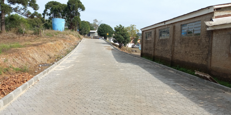 Paim Filho conclui pavimentação em trecho do bairro Pôr do Sol e amplia infraestrutura urbana