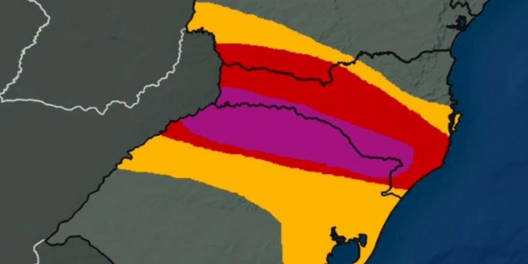 Semana será marcada por chuva forte e chegada de massa de ar polar no Sul