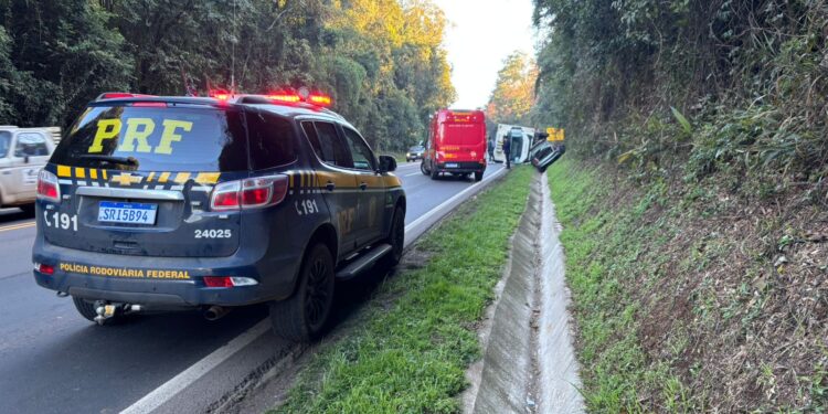 Colisão provoca uma morte na BR-153, em Erechim
