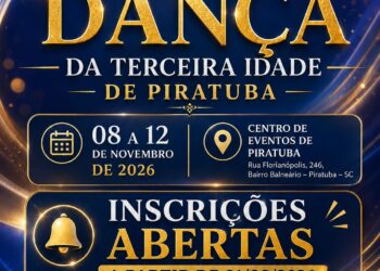 Piratuba abre inscrições para a 24ª edição do Festival De Dança Da Terceira Idade