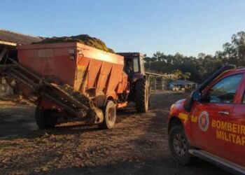 Jovem de 20 anos morre após acidente com máquina agrícola no interior de Lagoa Vermelha