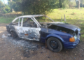 Veículo é furtado e incendiado em Machadinho